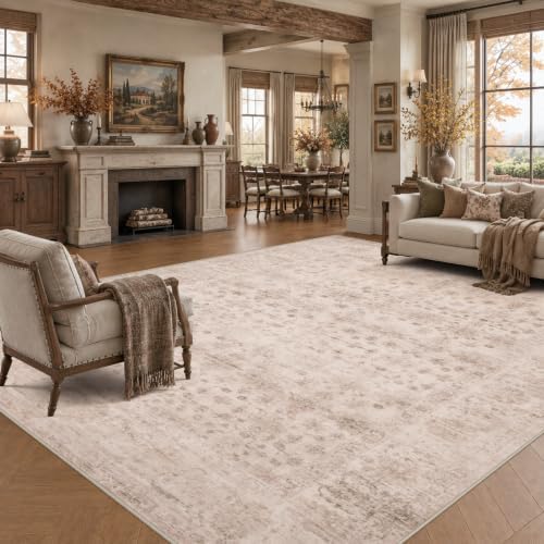 9x12 Area Rug Living Room: Washable Bedroom Rug - Image 2