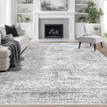 Aelenmu 8x10 Area Rugs for Living Room Washable Bedroom Dining Room Grey by Aelenmu