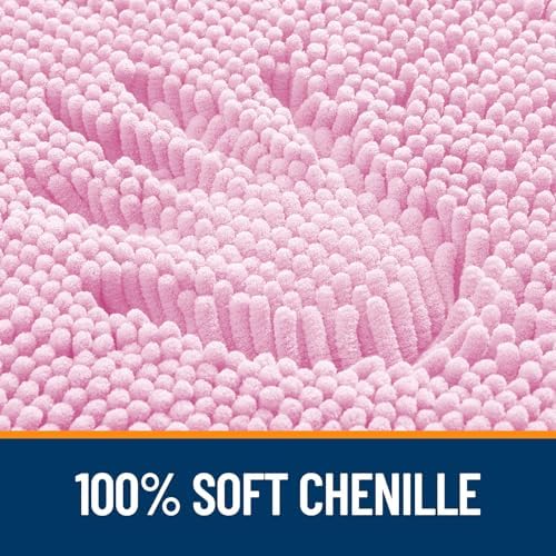 OLANLY Large Bathroom Rugs 40x32, Extra Soft Absorbent Chenille Bath Rugs - Image 3