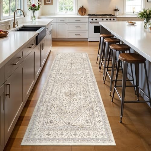 3x8 Washable Hallway Runner Rug by Puino