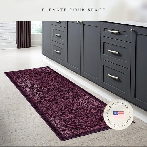 Maples Rugs Pelham Vintage Medallion Runner Rug - Image 2