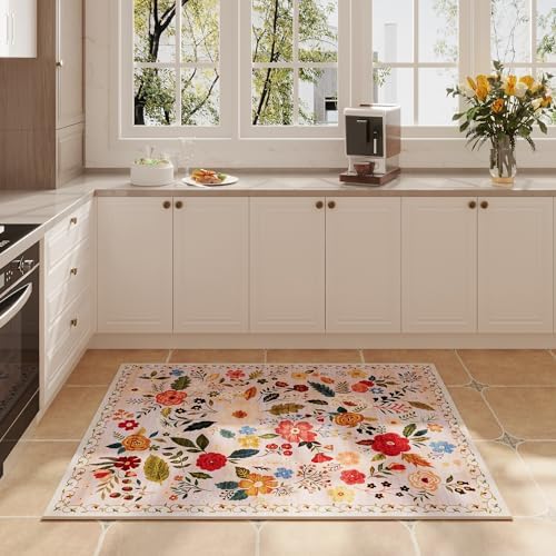 Rugcomf Door Mat 2x3 Area Rug Washable - Image 5