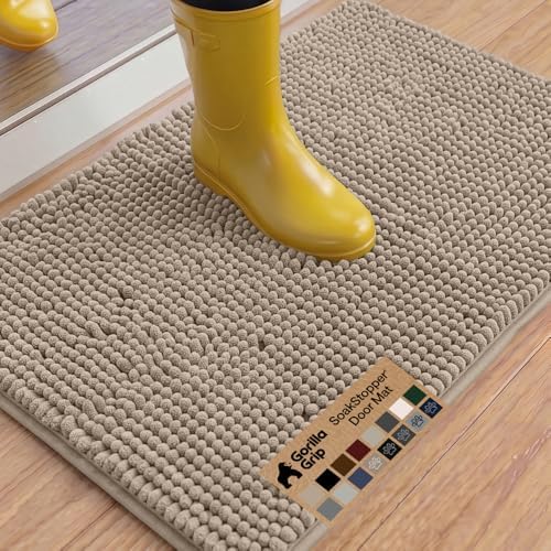 GORILLA GRIP SoakSTOPPER Indoor Door Mat by GorillaGrip