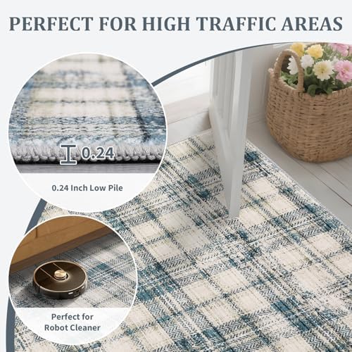 Garvee Washable Rugs 9x12 Area Rug - Image 5