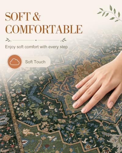 OLANLY 2x3 Washable Small Rug Non Slip Indoor Door Mat - Image 4