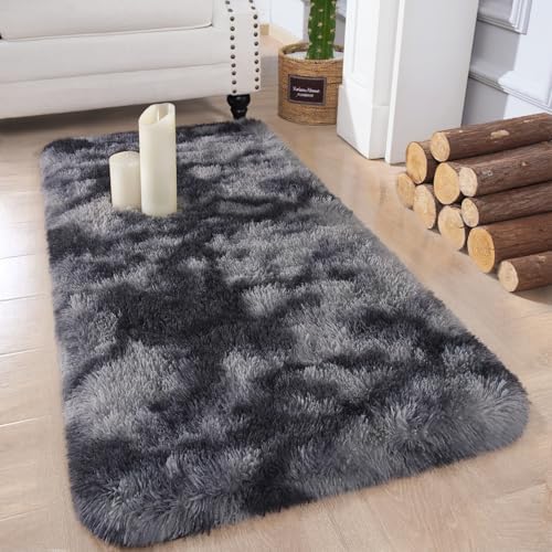 Chicrug Soft Runner Rugs for Bedroom Living Room Plush Fluffy Rug 2x4 by ChicrugHomeDecor