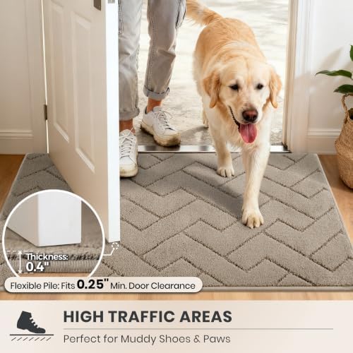 PURRUGS Dirt Trapping Door Mat Indoor Entrance - Image 6