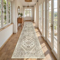 Hallway Runner Rug 2x12 Extra Long Washable Runner by Restydon