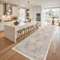 2.5x10 Kitchen Runner Rug Non Slip Vintage Washable Rugs by Restydon