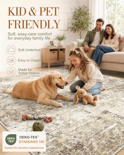 OLANLY 3x6 Washable Runner Rug, Soft Non Slip Carpet - Image 5