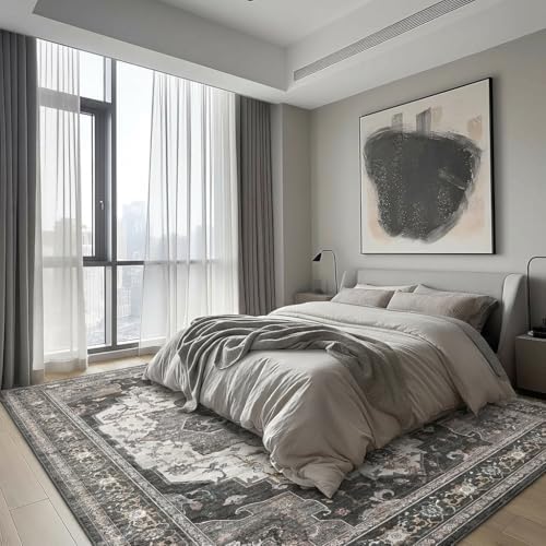 BEIMO Dark Grey Rug 8x10 Area Rugs - Image 4