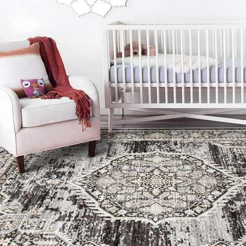 Washable Rugs 9x12 Area Rug：Large Rugs - Image 2