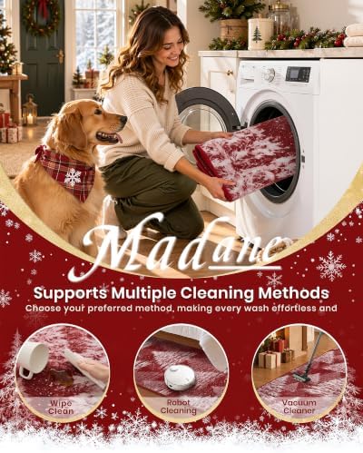 Madane Christmas Runner Rug 2x8 - Image 7