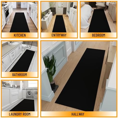 Ottomanson 3x12 Hallway Runner Rug – Non-Slip Kitchen Rugs - Image 3