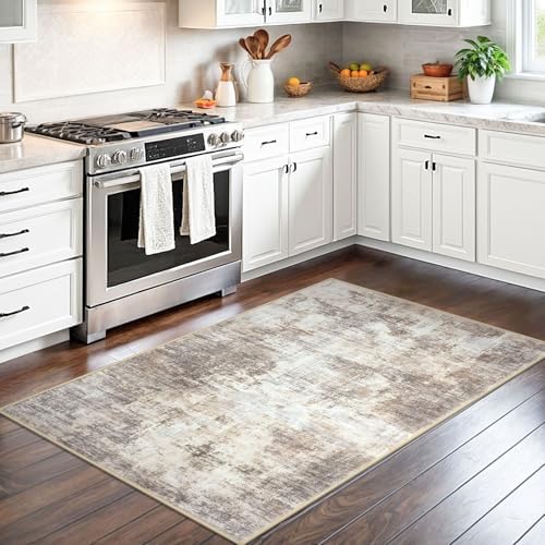 IOHOUZE Abstract Area Rug 3x5 Ft Washable Rugs - Image 3