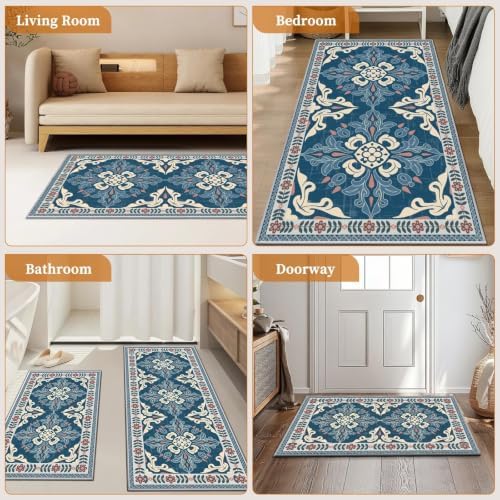 Kitchen Rugs Set of 3, Non Slip Washable Floor Mats - Image 7