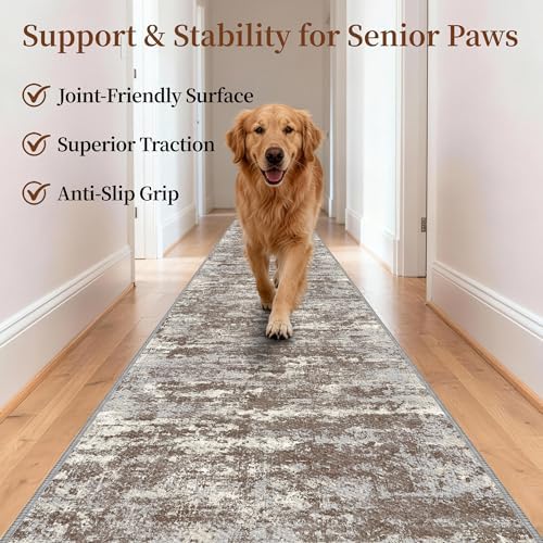 Washable Carpet Runners for Hallway 18ft-Non Slip Floor Runners for Dogs - Image 4