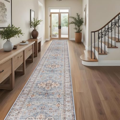 Washable Hallway Runner Rug 3x20: Non Slip Runner Rugs by TOPRUUG