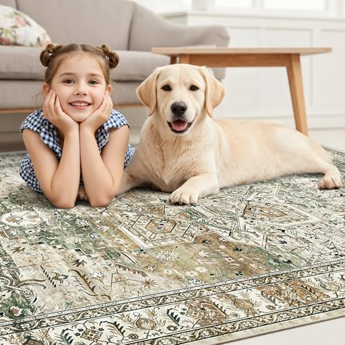 Soalmost Washable Area Rug 8x10 Large Soft Rugs - Image 3