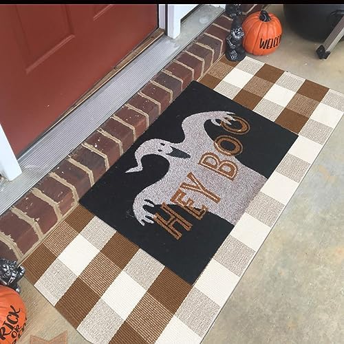 Buffalo Plaid Outdoor Rugs, Layering Rug - Image 2