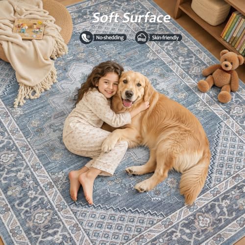 Tortania Area Rug Living Room Rugs - Image 5
