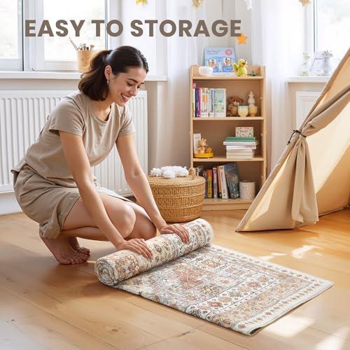 zesthome 2'6 x 12' Runner Rug Non Slip, Washable Kitchen Rugs - Image 7