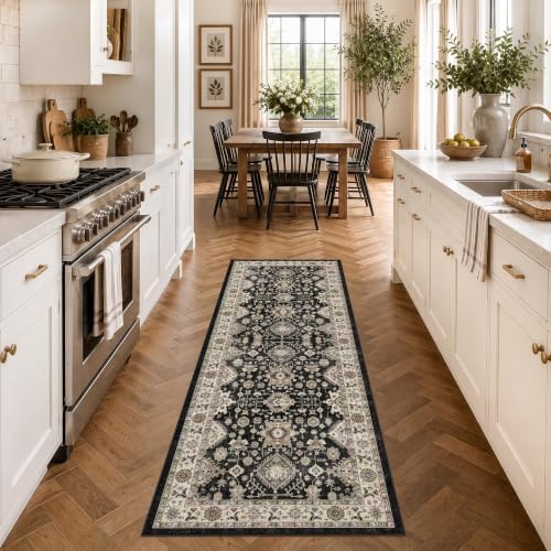 Washable Hallway Runner Rug 2x6: Non Slip Runner Rugs by TOPRUUG