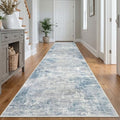 IOHOUZE Abstract Runner Rug 3x14 Ft Washable Runners by iOhouze