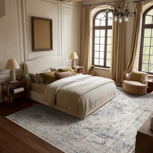 Machine Washable Rugs for Living Room: 10x14 Area Rugs for Bedroom - Image 4