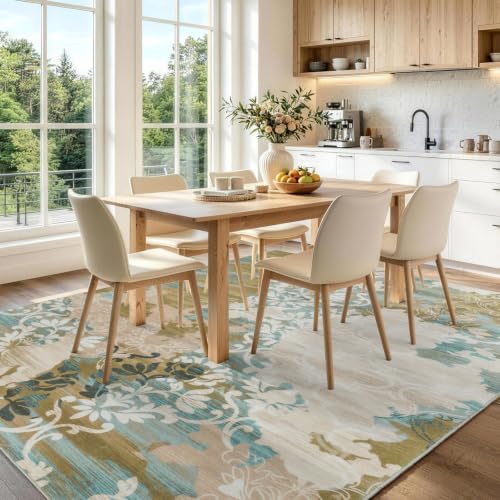 5x7 Washable Non-Slip Area Rug for Living Room - Image 6