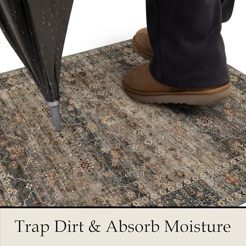 Ruaruarug Washable Small Area Rug 2×3 - Image 4