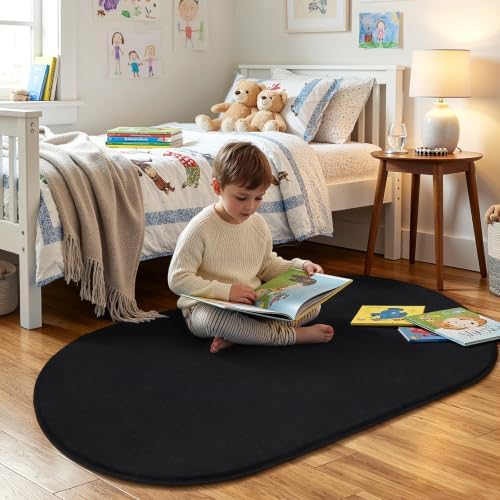 Amearea Soft 2x6 Oval Rugs for Bedroom - Image 2