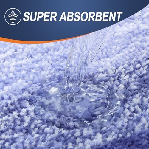 OLANLY Bathroom Runner Rug 59x24, Extra Soft Absorbent Microfiber Bath Rugs - Image 4