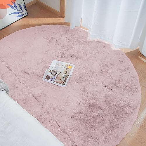 ORINOVA Pink Washable Fluffy Rugs - Image 3