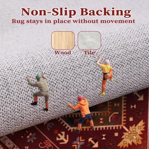 SERISSA 2x3 Washable Non Slip Boho Small Area Rug - Image 5