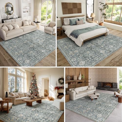 Machine Washable Rugs for Living Room: 8x10 Area Rugs for Bedroom - Image 2