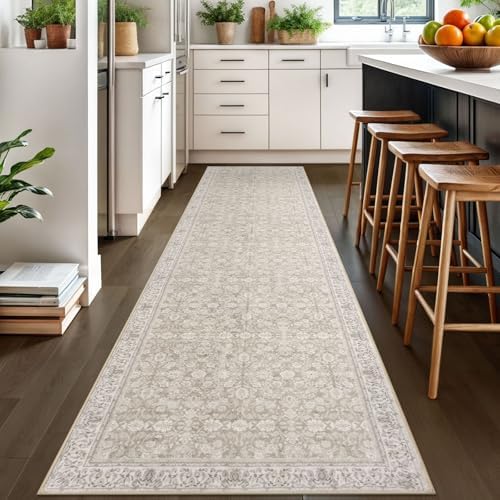 SIILOOM 3x10 Washable Runner Rug, Non Slip Soft Area Rug - Image 5