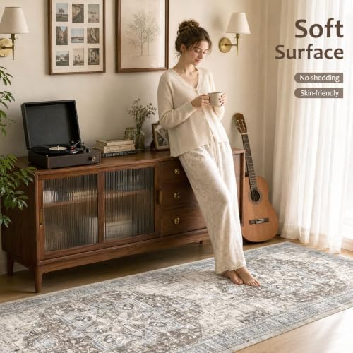 Tortania Area Rug 3x10 Runner Rugs - Image 4