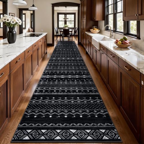 SERISSA 2'6"x16' Washable Non-Slip Boho Runner Rug - Image 2