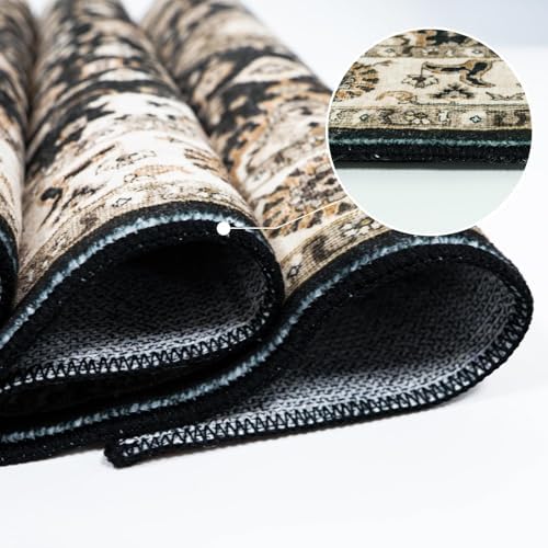 Washable Hallway Runner Rug 3x15: Non Slip Runner Rugs - Image 4