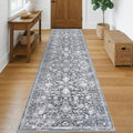 KILOCOCO Runner for Hallway 2.6x10 ft Washable Runner Non-Slip Rug by Kilococo