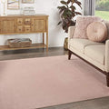 Nourison Home Nourison Essentials Pink 5' x Square Area Rug by NourisonHome