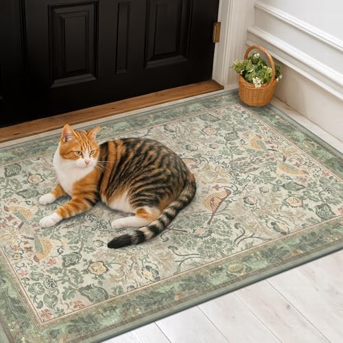 Boho Large Entryway Rugs Indoor by HazoHaus