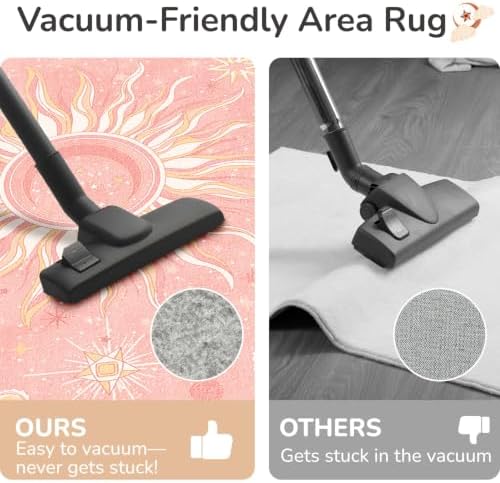 Vacuum-Friendly, 9x12 Washable Area Rug - Image 2