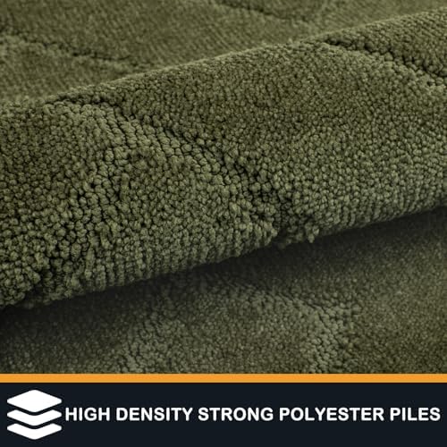 PURRUGS Hallway Runner Rug, Sage Green - Image 5