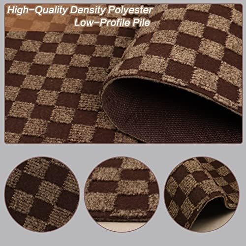 4' x 49' Runner Rugs with Rubber Backing, Indoor Outdoor Utility Carpet Runner - Image 2