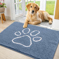 Smiry Dog Door Mat for Muddy Paws, Absorbent Non Slip Dirt Trapper by Smiry