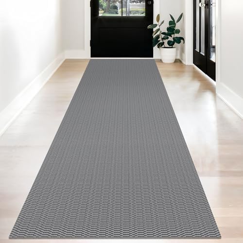 KOZYFLY 3x12 Runner Rug, Washable Non Slip Long Kitchen Hallway Rug by KOZYFLY