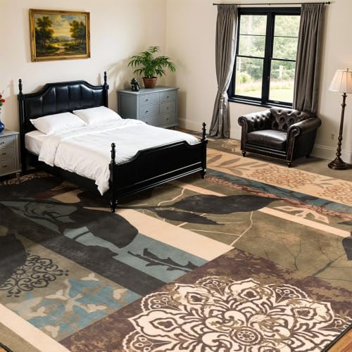 LIANLAM 9x12 Washable Area Rugs - Image 2