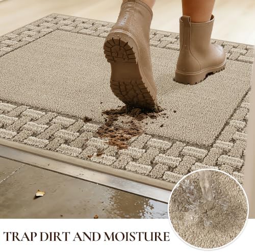 Dirt Trapper Door Mats 32x48in, Non-Slip Entryway Rugs - Image 3